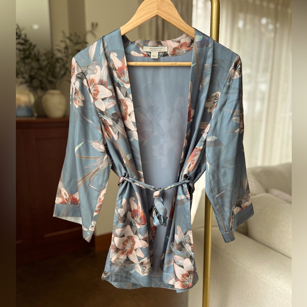 All Saints - Carina Kuroyuri Kimono - Size 2